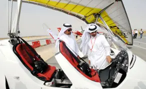 Original Gulf Times clipping: Hundreds of enthusiasts visit air show at Al Khor