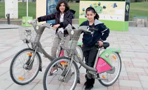 Original Gulf Times clipping: Qatar wheels out bicycles on rent