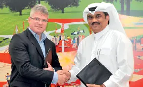 Original Gulf Times clipping: Vodafone to build kids’ play area at Sheraton park